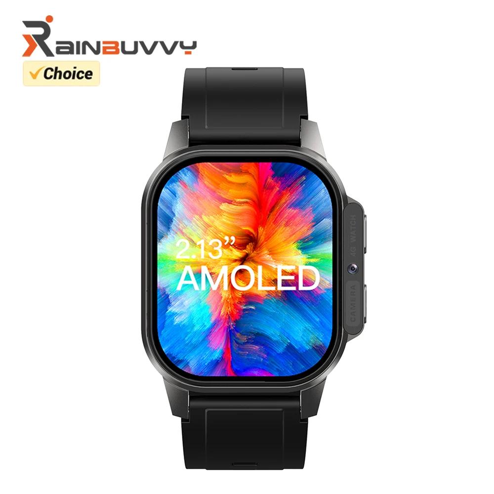 Rainbuvvvy AMOLED 4G Ʈũ Ʈ ġ, 2.13 ġ HD ȭ, SIM  ī޶, GPS, ȵ̵ 8.1,  ġ , DM62, 2GB RAM, 16G ROM